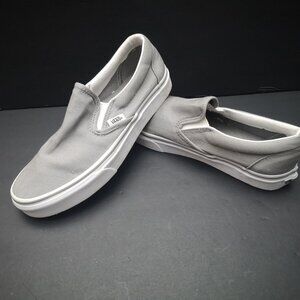 Vans Classic Off The Wall Slip On Canvas Shoes Ladies Size 7 / Men's Size 5.5